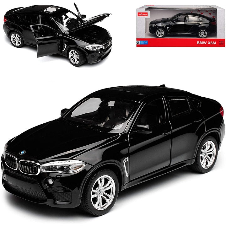 BMW X6 M negru - 1/24 Rastar