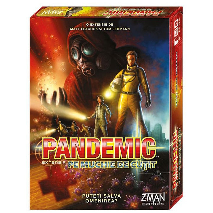 Joc Asmodee - Pandemic Pe muchie de cutit, extensie