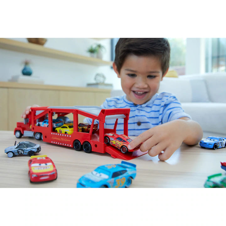 Camion Disney Cars - Launching Mack Transporter 33 cm