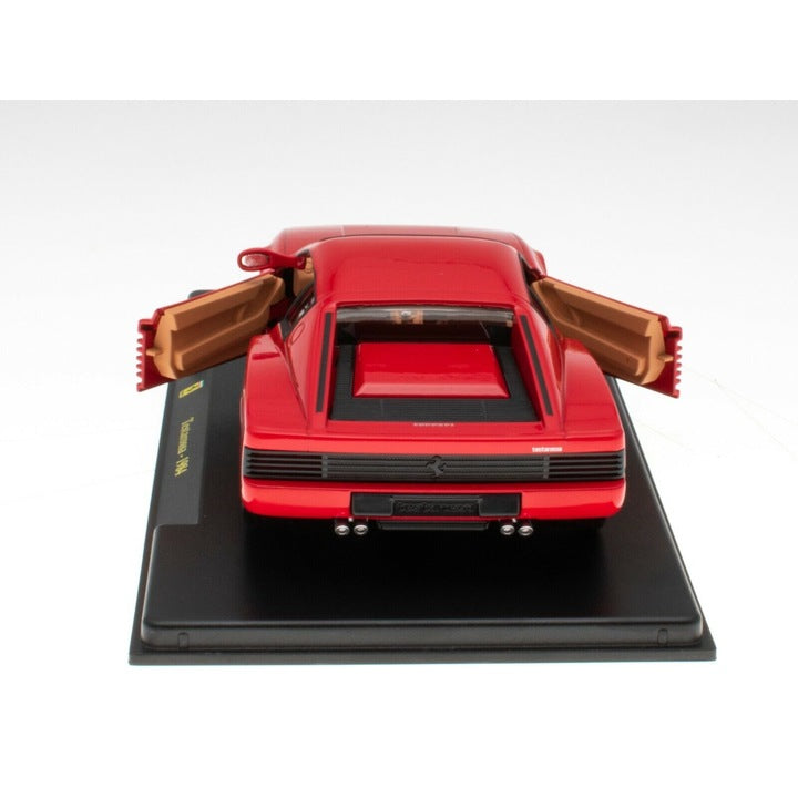 Ferrari Testarossa 1984 cu vitrina plexiglass crapata - 1/24 Bburago