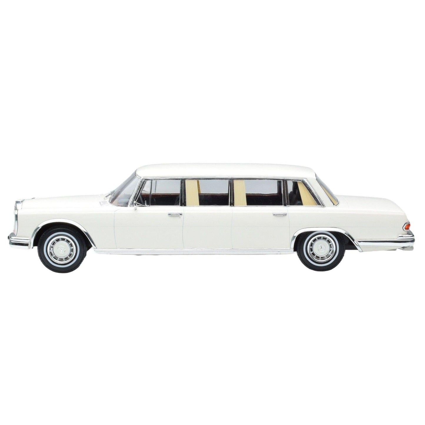 Mercedes-Benz S600 Pullman W100 alb - 1/18 Model Car Group