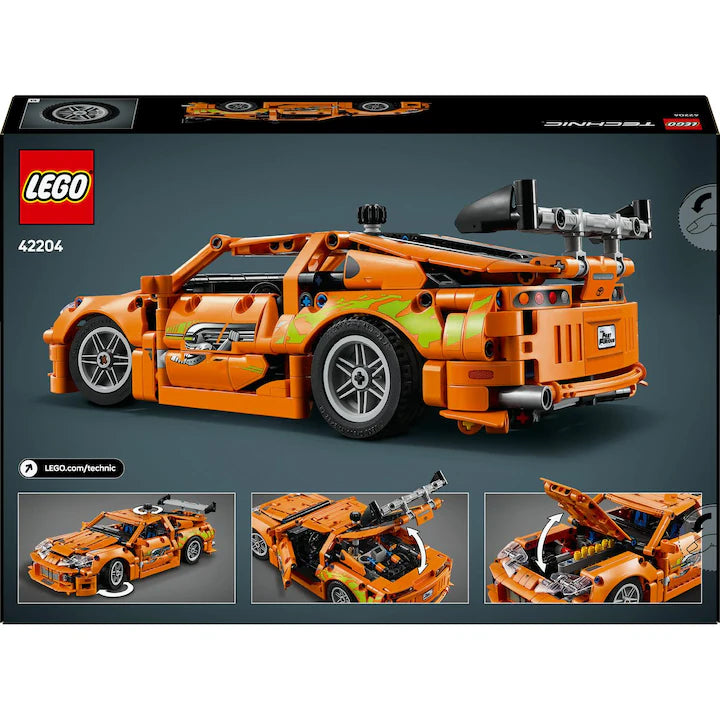 LEGO Technic 42204 - Fast and Furious Toyota Supra MK4 (810 piese)
