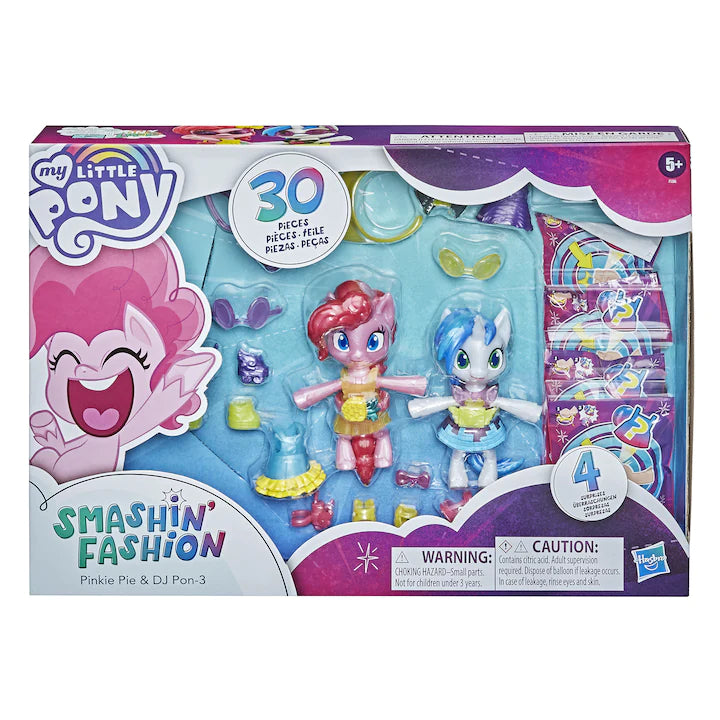 SET - 2 Figurine cu accesorii My Little Pony (30 piese) - Smashin Fashion