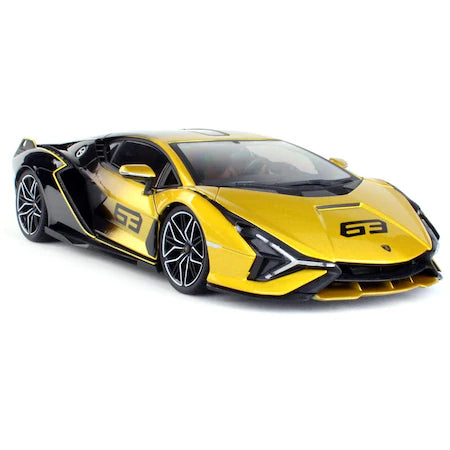 Lamborghini Sian galben/negru - 1/18 Bburago