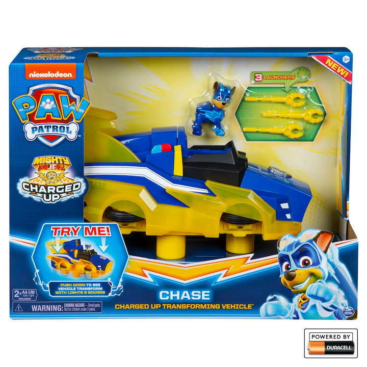 Masinuta Paw Patrol - Chase - Charged Up Cruiser