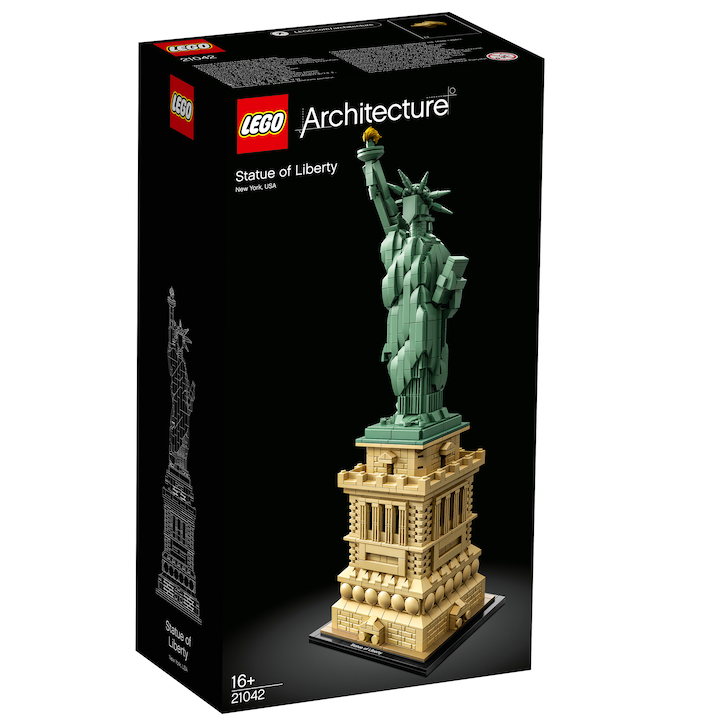 LEGO Architecture 21042 - Statuia Libertatii (1685 piese)