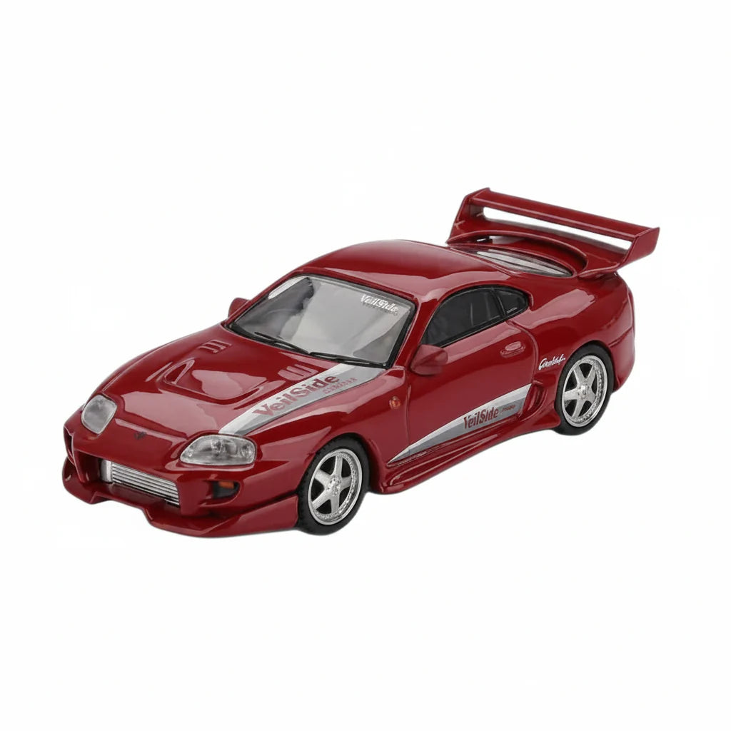 Toyota Supra Veilside Combat V-I rosie - 1/64 Mini GT