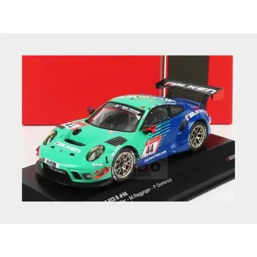 Porsche 911 Gt3 R #44 24h Nurburgring 2020 cu vitrina plexiglass - 1/43 IxoModels