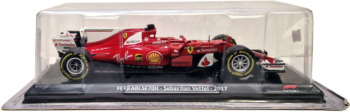 Formula 1 Ferrari SF70H Sebastian Vettel 2017 - 1/24 Altaya
