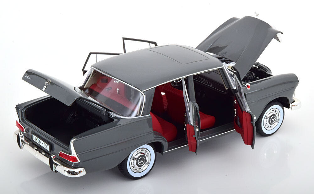 Mercedes-Benz 190D 1964 gri 500pcs - 1/18 Norev