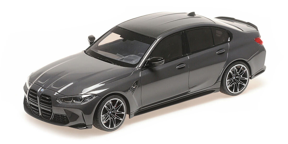 BMW M3 2020 gri metalic 1/504pcs - 1/18 Minichamps
