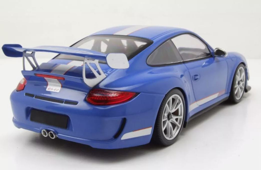 Porsche 911 GT3 RS 4.0 2011 albastru - 1/18 Minichamps