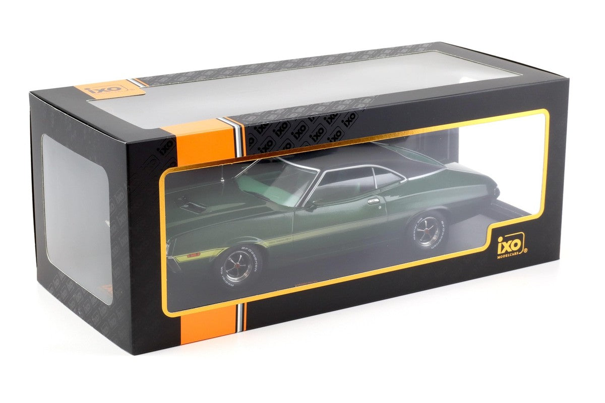 Ford Gran Torino Sport 2-Door 1972 verde inchis - 1/18 Ixo Models