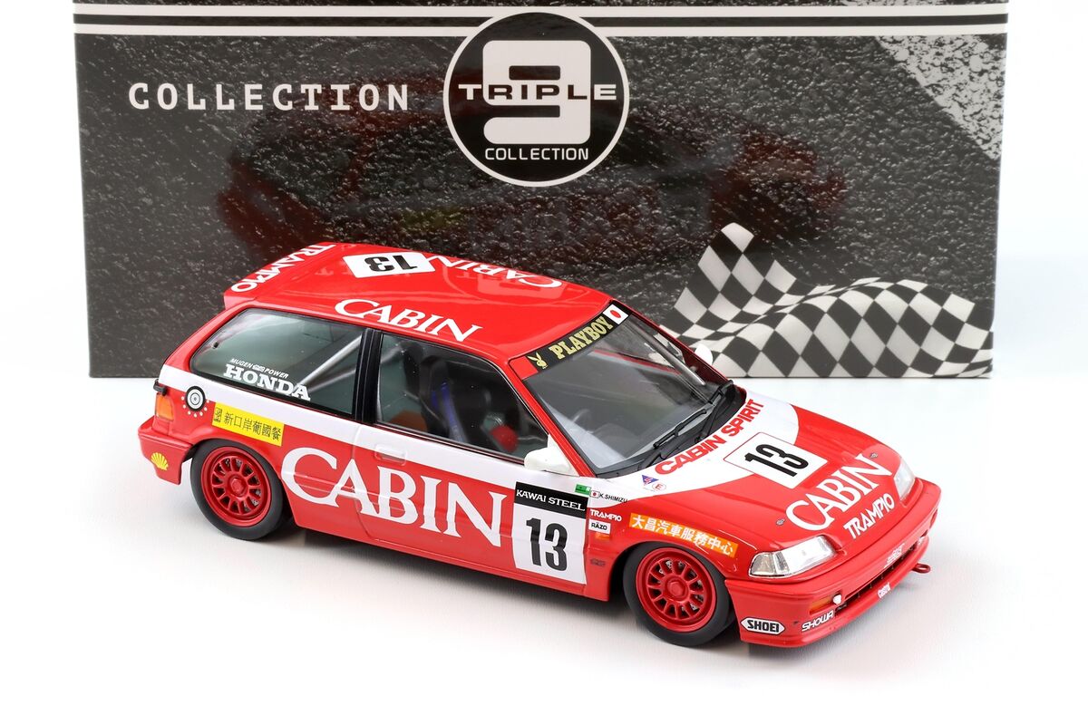 Honda Civic EF3 #13 Team Cabin Macau GP 1988 - 1/18 Triple9