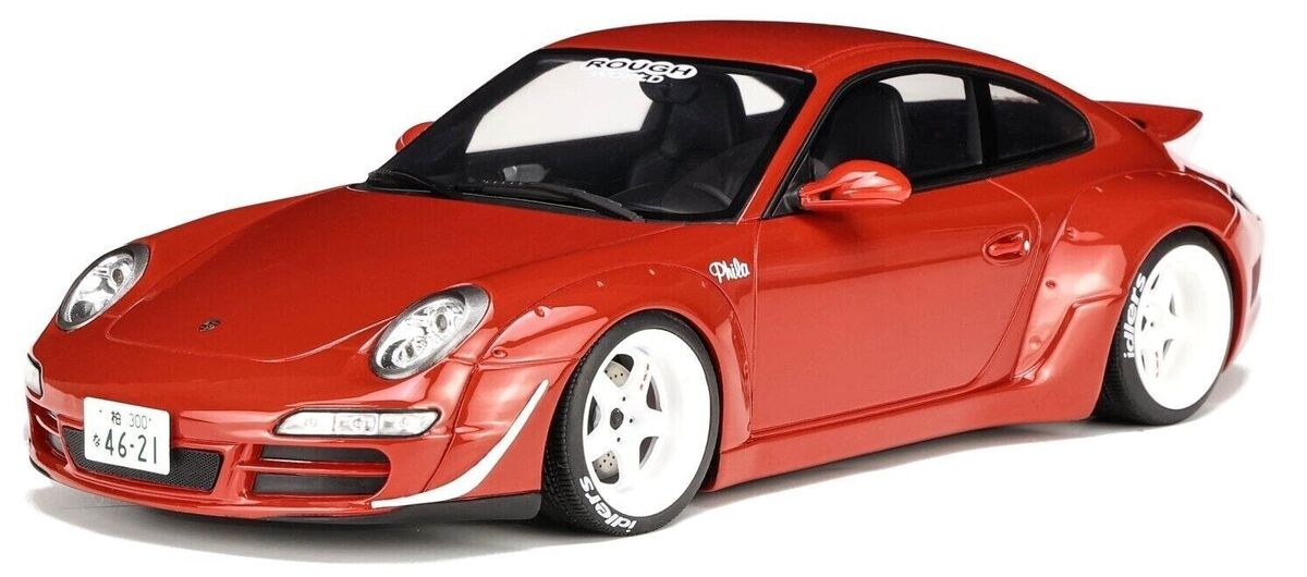 Porsche 911 RWB AKA Phila red 2021 - 1/18 GT Spirit
