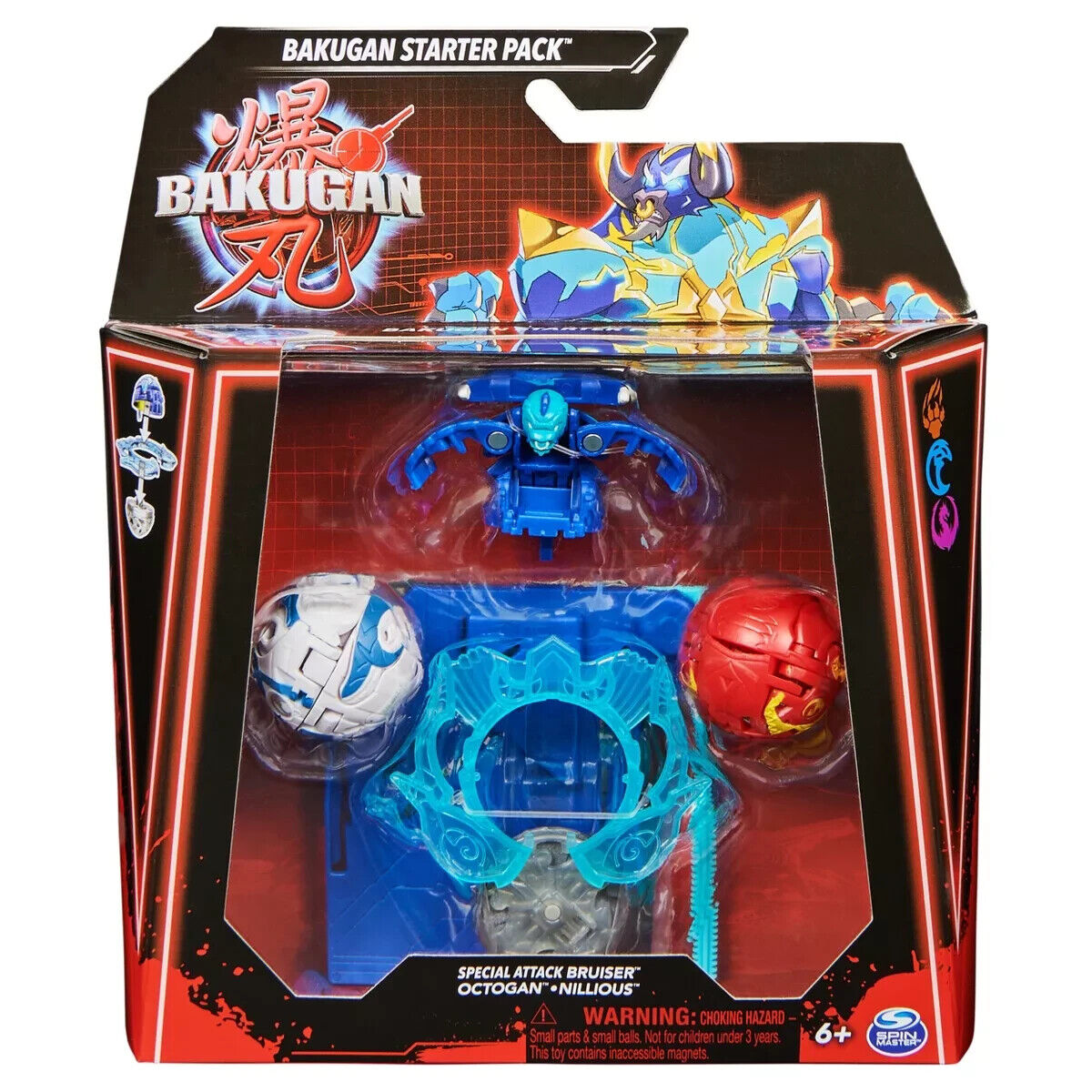 Set Bakugan Starter Pack special attack bruiser - Octogan-Nillious