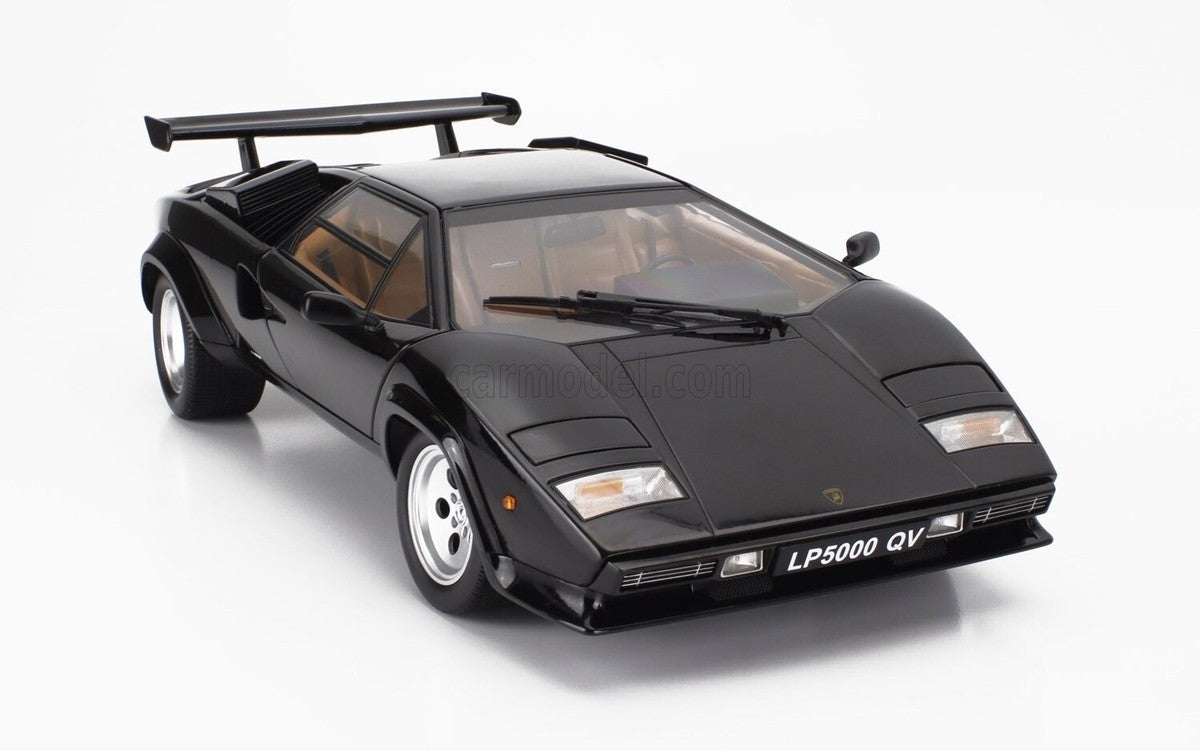 Lamborghini Countach LP 5000 S QV 1985 negru - 1/12 KK-Scale