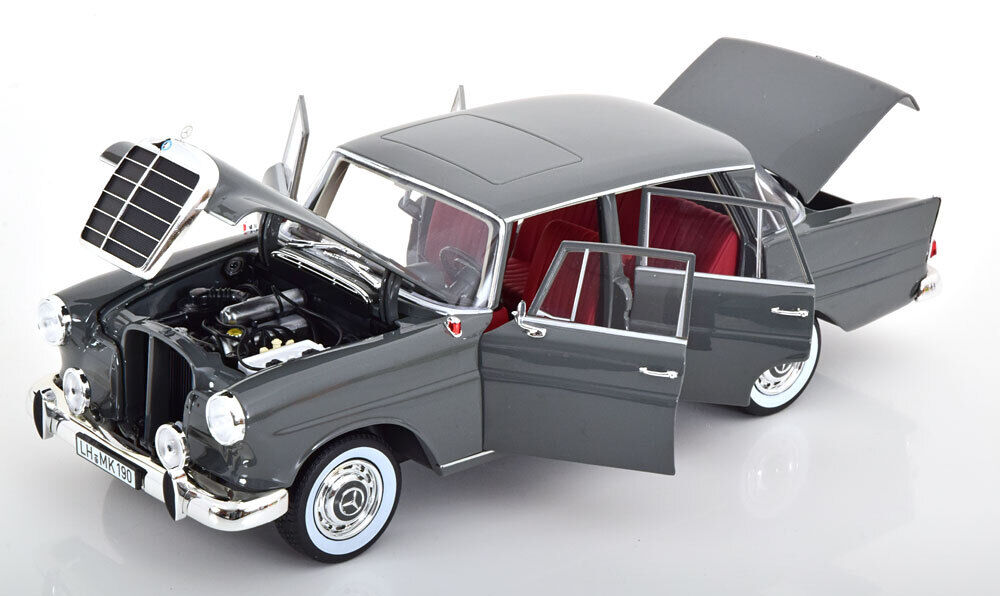 Mercedes-Benz 190D 1964 gri 500pcs - 1/18 Norev