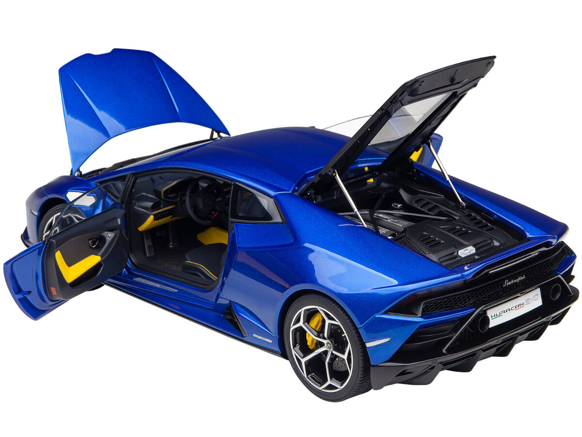 Lamborghini Huracan EVO 2019 blue nethuns - 1/18 Autoart