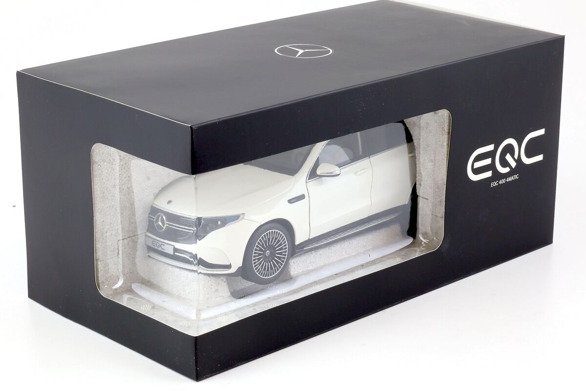 Mercedes EQC diamond white - 1/18 NZG