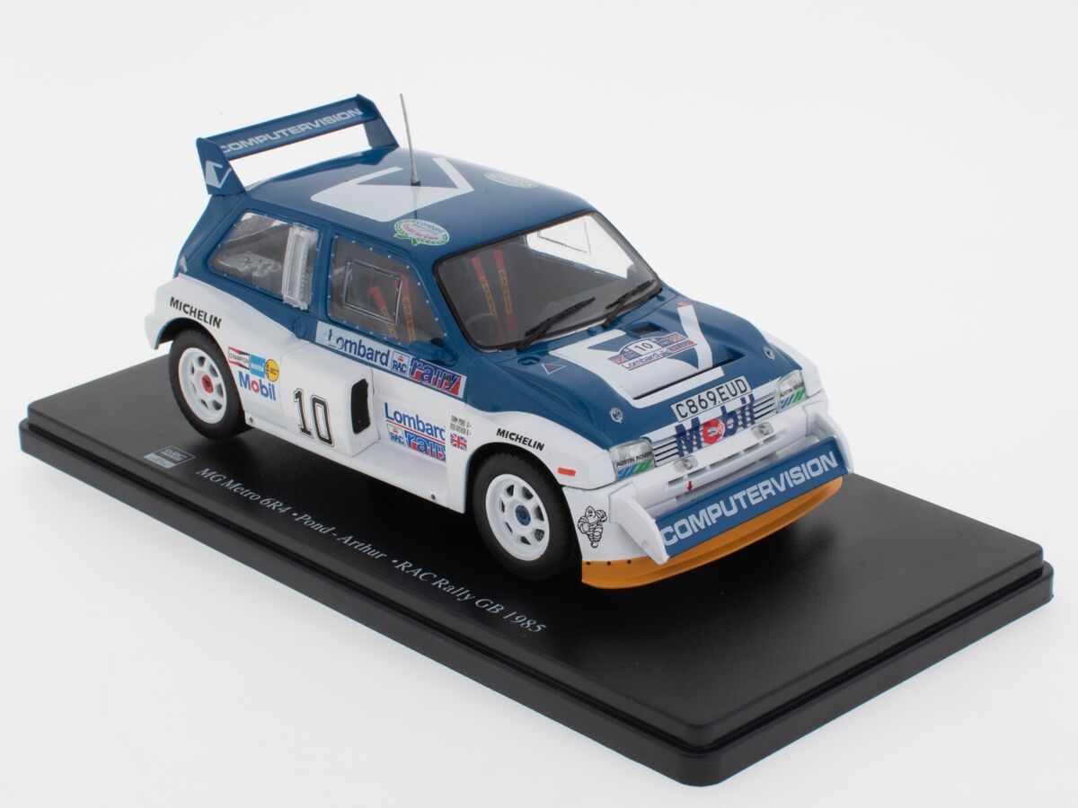 MG Metro 6R4 Pond-Arthur RAC Rally GB 1985 #10 - 1/24 Altaya