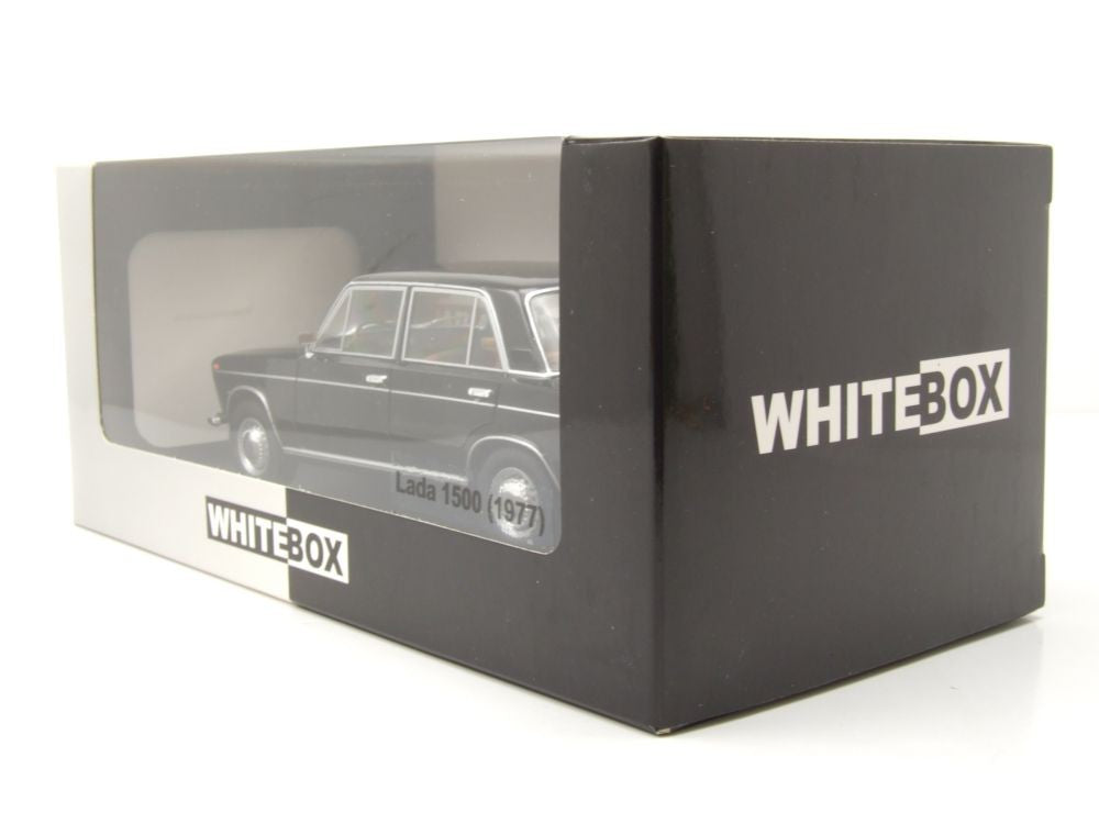 Lada 1500 neagra 1977 - 1/24 Whitebox
