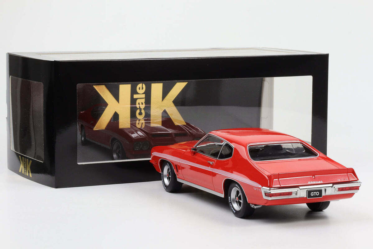 Pontiac LeMans GTO 1972 rosu - 1/18 KK-Scale
