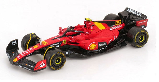 Formula 1 Carlos Sainz Jr. Ferrari SF-23 #55 3rd Italy GP Formula 1 2023 - 1/43 Bburago