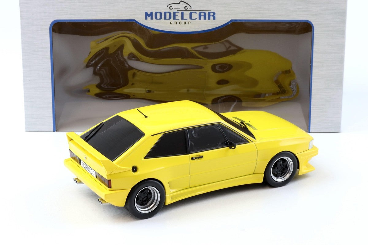 Volkswagen Scirocco Rieger GTO galben - 1/18 Model Car Group