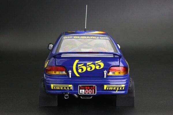 Subaru Impreza 555 #1 P.Bourne/T.Sircombe Winner 555 Hong Kong Beijing Rally 1994 399pcs - 1/18 SunStar
