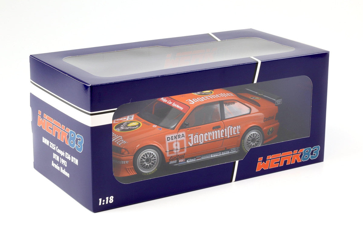 BMW E36 Coupe DTM #9 A.Hayne - 1/18 Werk83