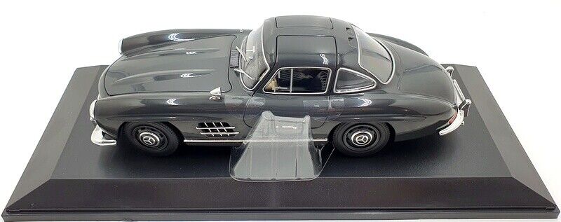 Mercedes-Benz 300 SL Gullwing W198 year 1955 dark grey 1/414pcs - 1/18 Minichamps