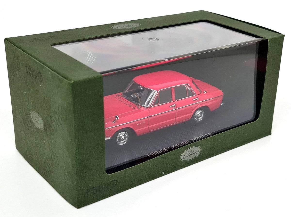 Nissan Prince Skyline 2000GTB 1965 cu vitrina plexiglass - 1/43 Ebbro