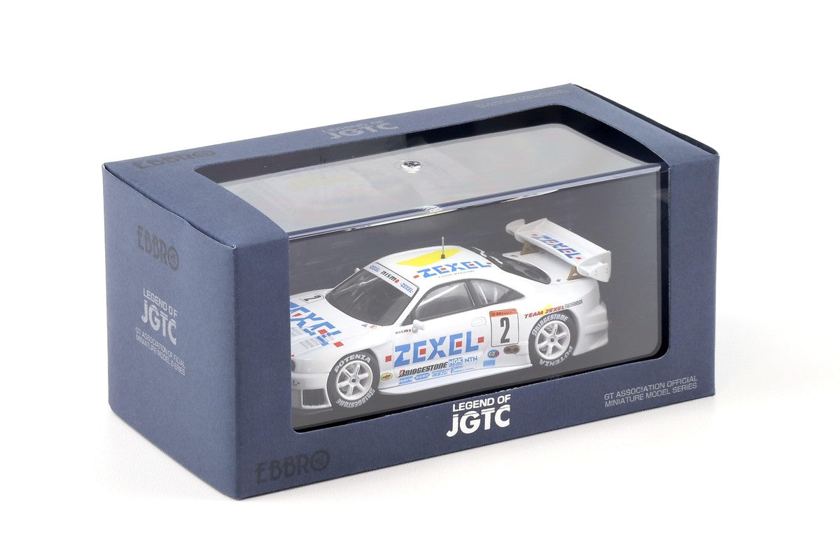 Nissan Skyline R33 Zexel JGTC 1998 cu vitrina plexiglass - 1/43 Ebbro