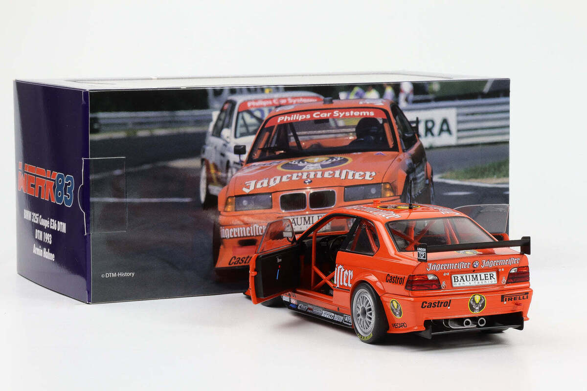 BMW E36 Coupe DTM #9 A.Hayne - 1/18 Werk83