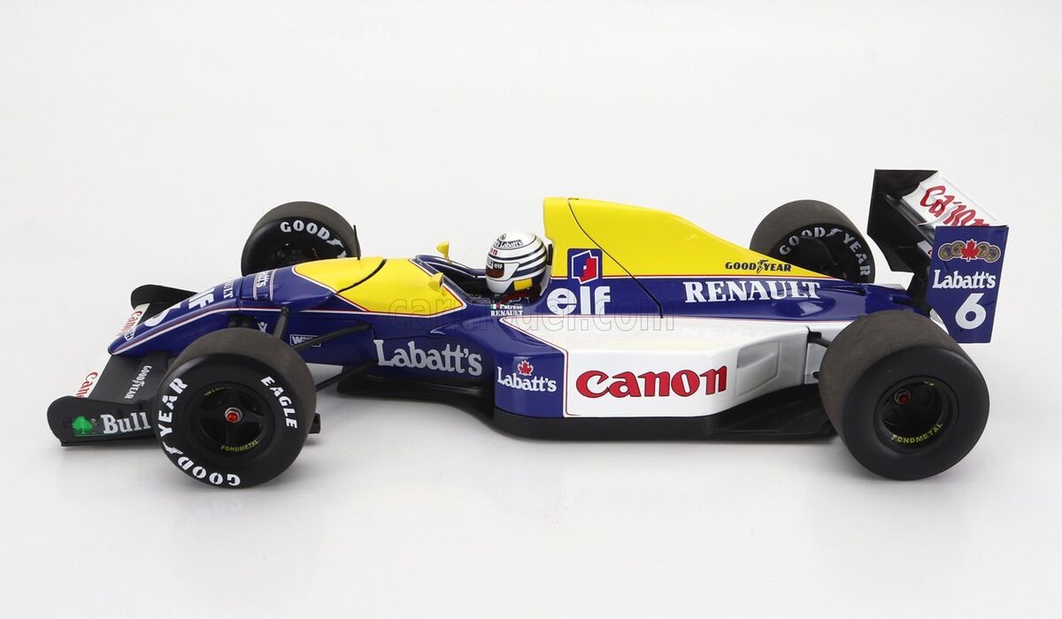 Formula 1 Williams Renault FW14B - Riccardo Patrese 1992 - 1/18 Minichamps