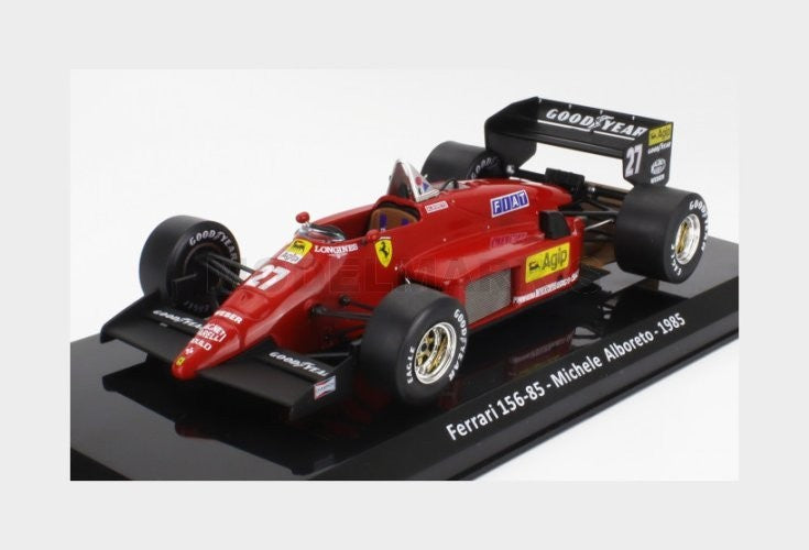 Formula 1 Ferrari 126 C4 - Michele Alboreto 1984 #27 cu vitrina plexiglass - 1/24 Premium Collectibles