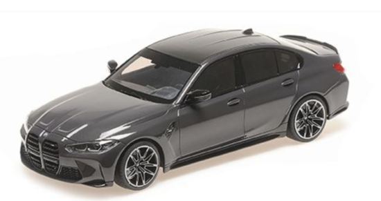 BMW M3 2020 gri metalic 1/504pcs - 1/18 Minichamps