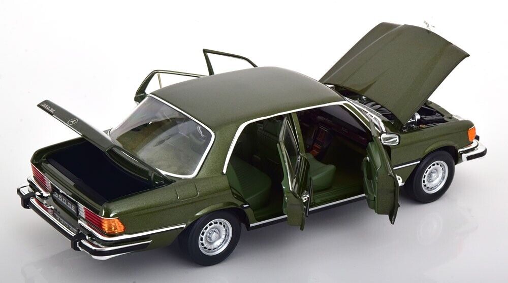 Mercedes-Benz 350 SE US-Version 1973 verde 1000pcs - 1/18 Norev