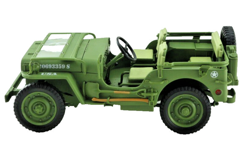 Jeep Willys US Army - 1/18 American Diorama