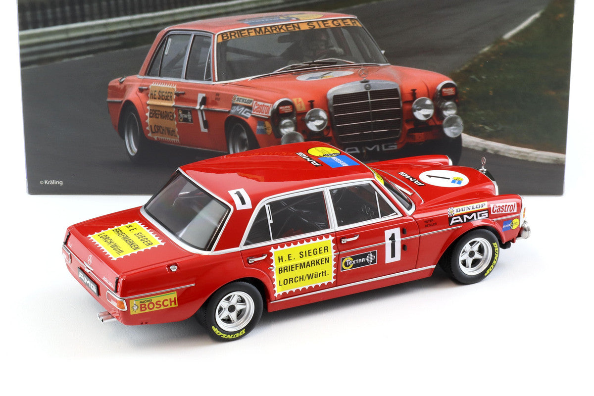 Mercedes-Benz 300 SEL 6.8 #1 24h Nürburgring 1972 Heyer, Betzler - 1/18 Werk83