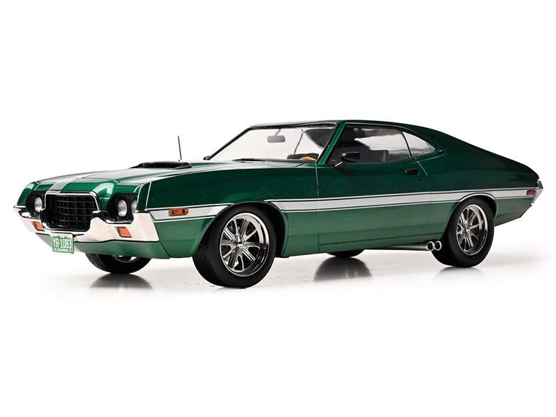 Ford Gran Torino Sport 2-Door 1972 custom green metallic - 1/18 Ixo Modelcars