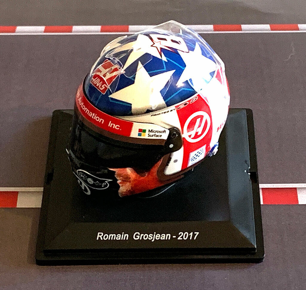 Casca Romain Grosjean 2017 - 1/5 Spark