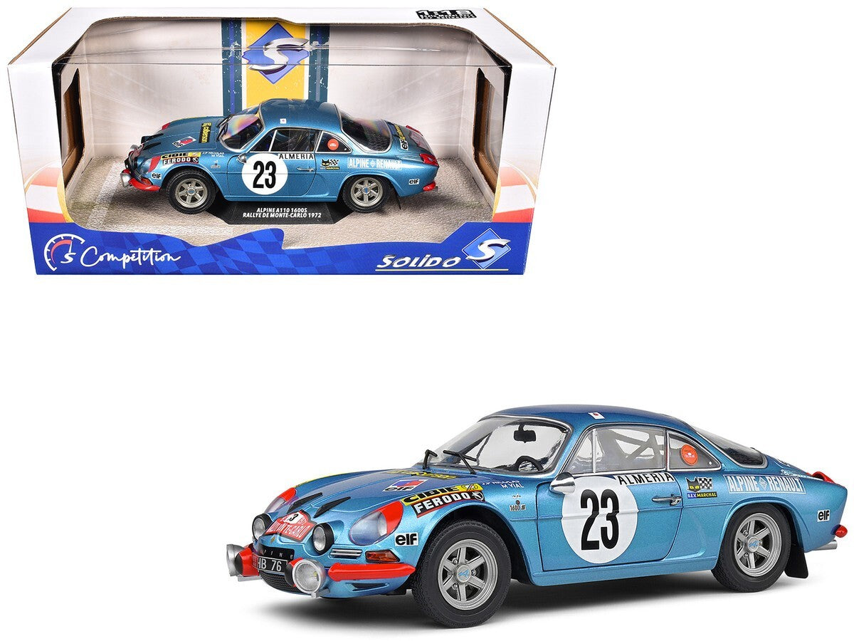 Alpine A110 1600S Rallye de Monte-Carlo 1972 - 1/18 Solido