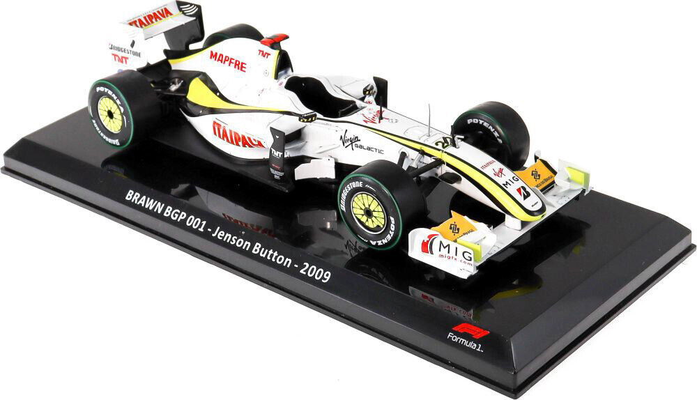 Formula 1 Brawn BGP 001 Jenson Button 2009 - 1/24 de Premium Collectibles
