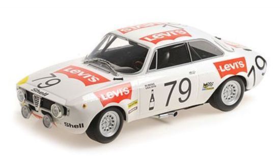 Alfa Romeo 1300 GTA Spa 24h 1971 - 1/300pcs - 1/18 Minichamps