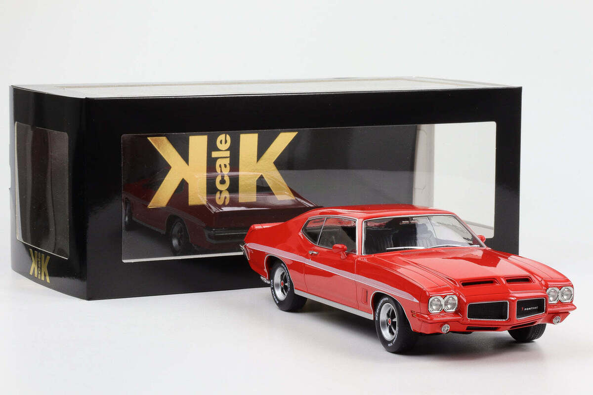 Pontiac LeMans GTO 1972 rosu - 1/18 KK-Scale