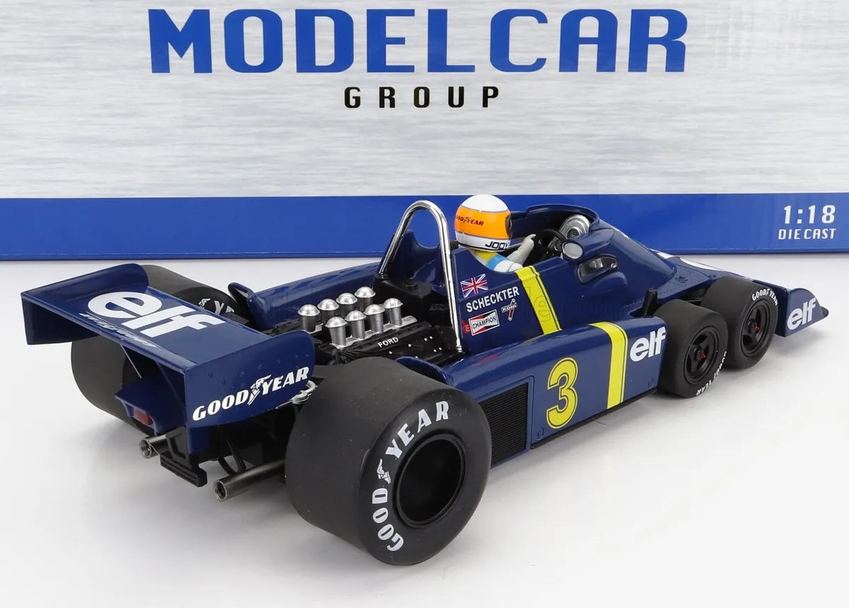 Formula 1 Tyrrell Ford P34-2 #3 Winner Sweden GP 1976 - 1/18 Model Car Group