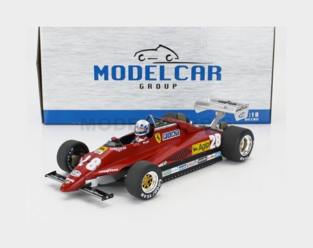 Ferrari 126 C2 #28 D.Pironi 2nd GP Monaco 1982 - 1/18 Model Car Group
