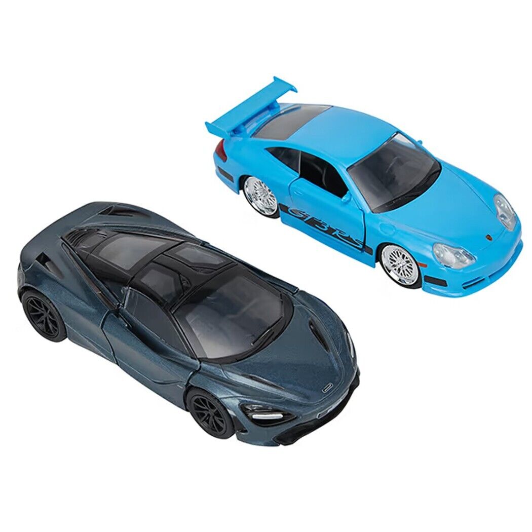 Set 2 machete Porsche 911 Gt3 Rs si McLaren 720s Fast&Furious- 1/32 Jada